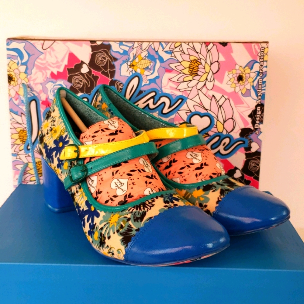 Irregular Choice Floral Heels